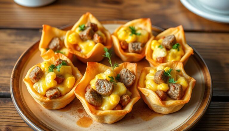 homemade egg sausage and cheese breakfast bites