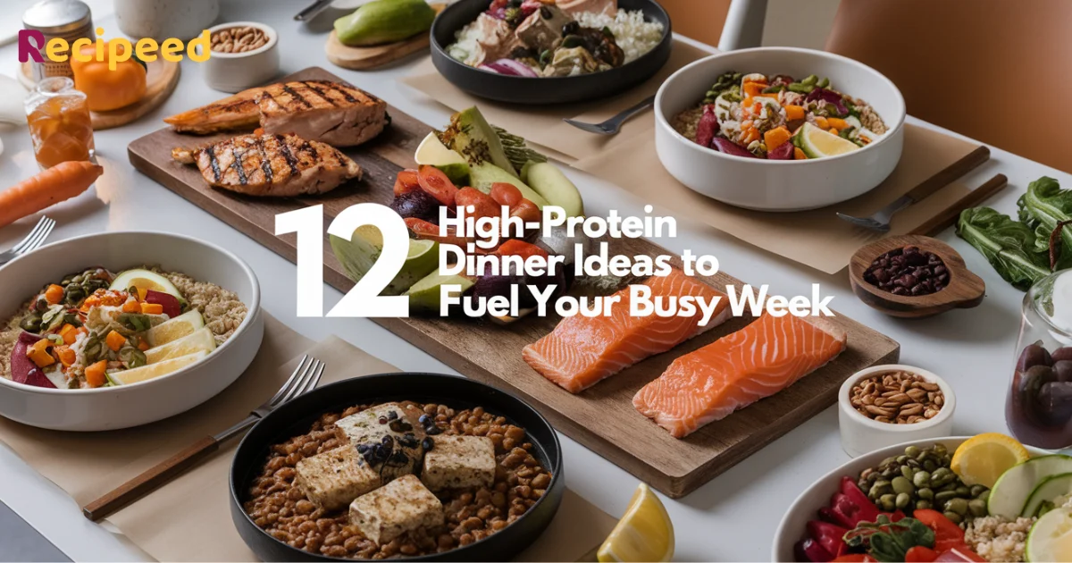 high-protein dinner