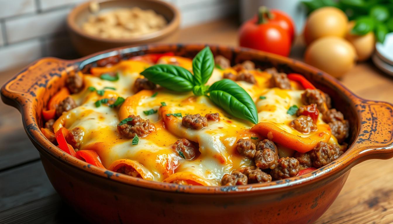 Italian Sausage Casserole Dish