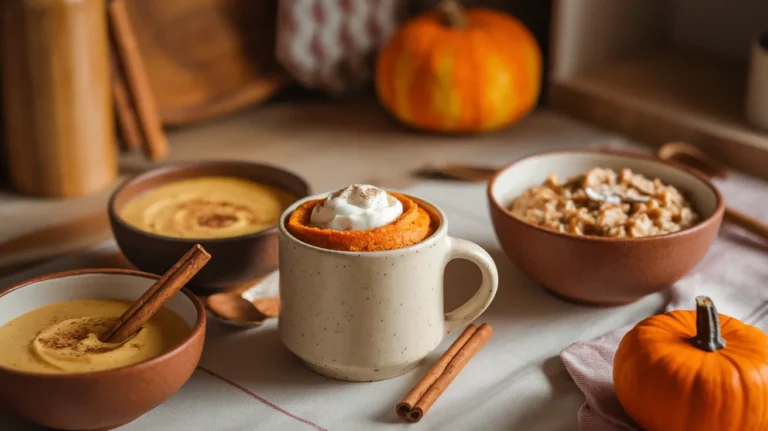 no egg fresh pumpkin recipes dessert microwavable