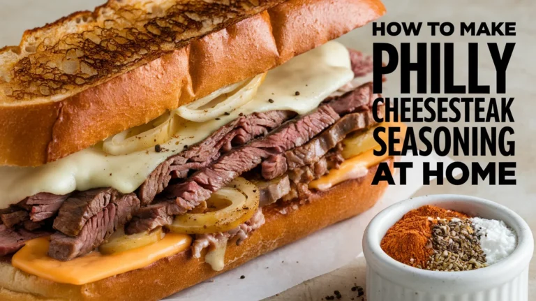 How to Make Philly Cheesesteak Seasoning at Home